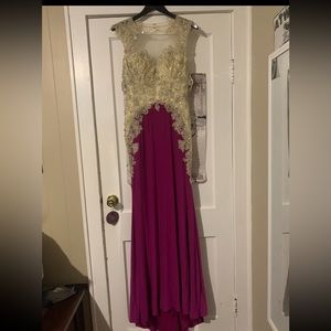 Magenta new vogue dress